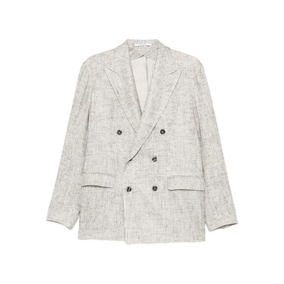 Tagliatore Grey Jackets - Blazers Men
